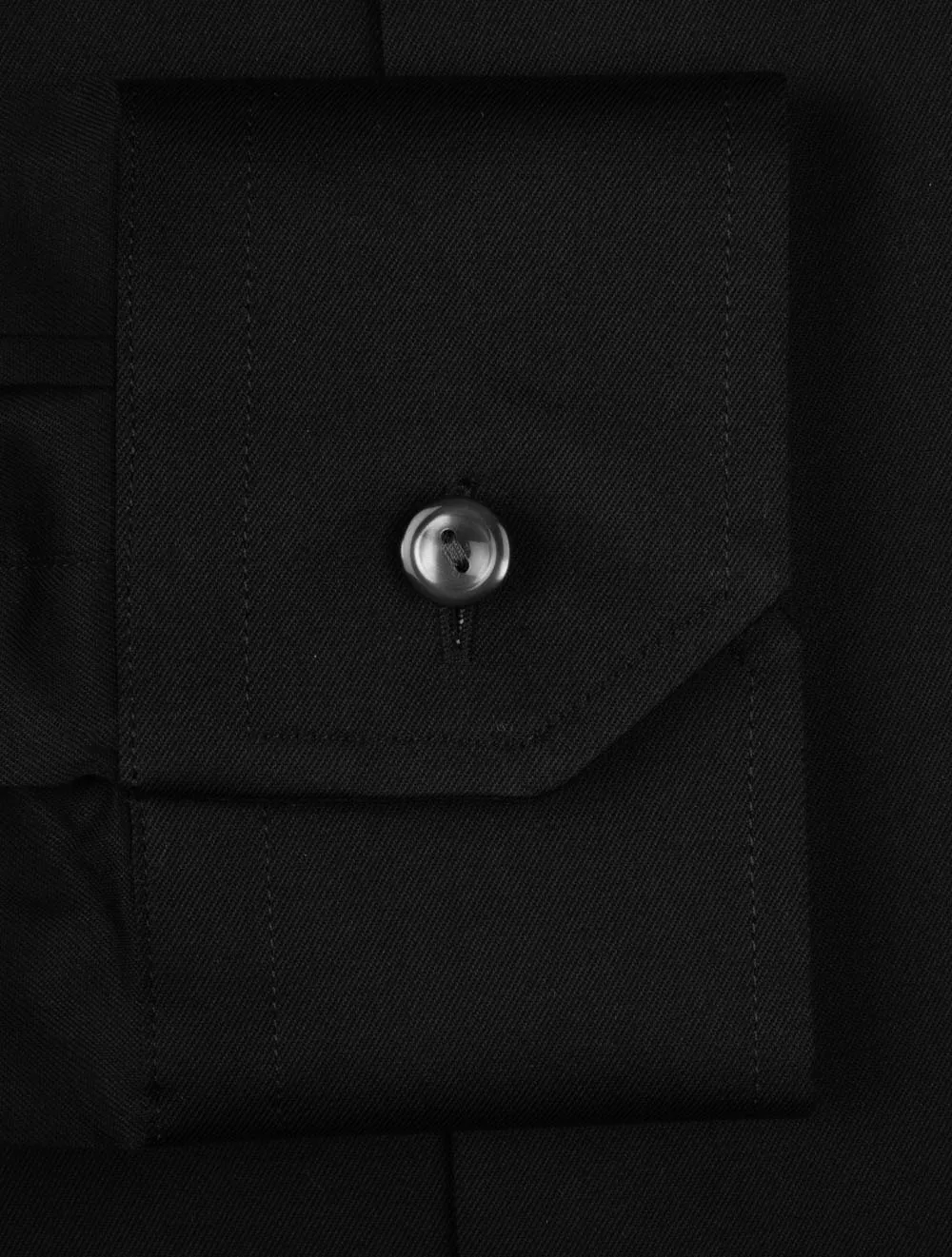 Business Contemporary Fit Shirt Plain Black