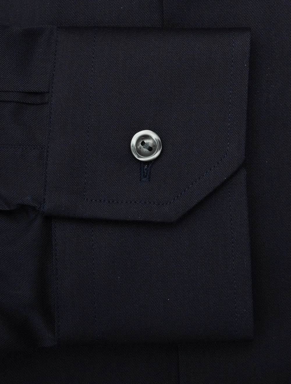 Business Plain Contemporary Fit Shirt Navy