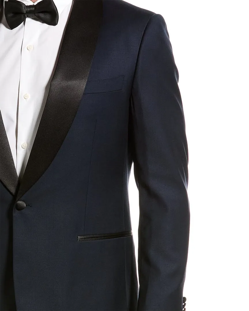 Cavalli Class 2pc Wool Tuxedo Suit