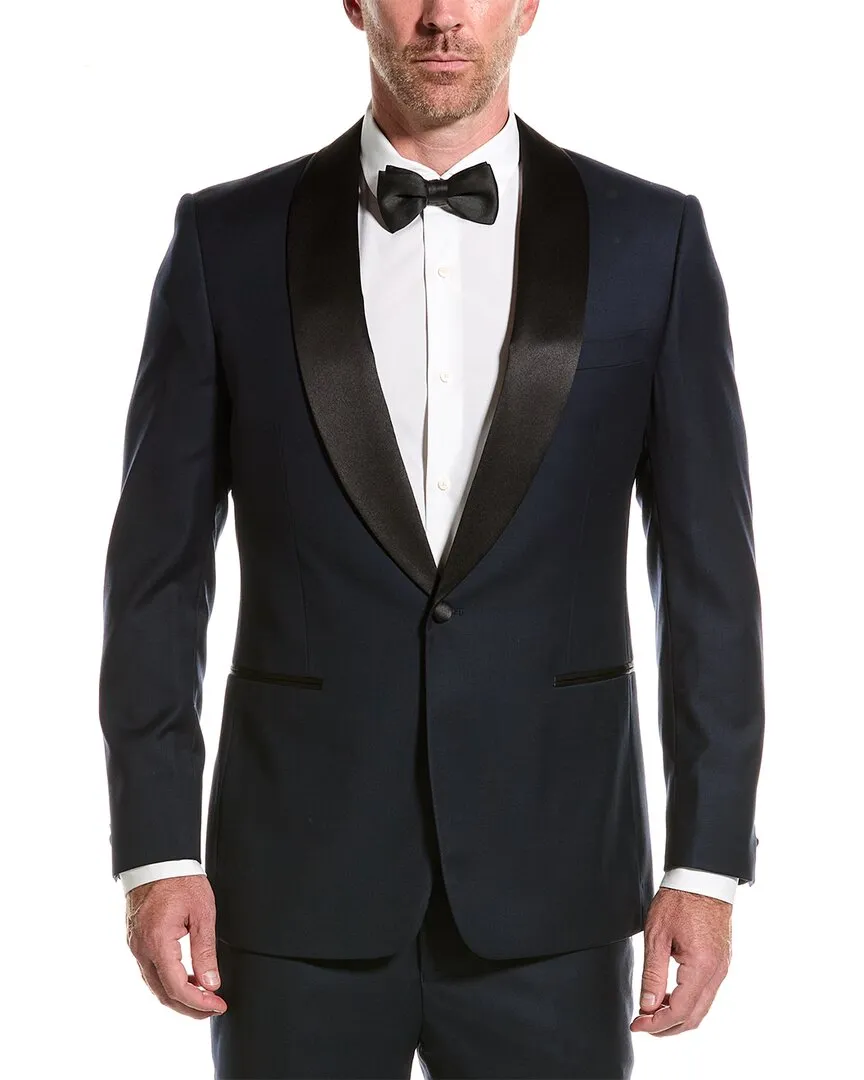 Cavalli Class 2pc Wool Tuxedo Suit