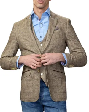 Check Blazer Sport Coat Slim Fit
