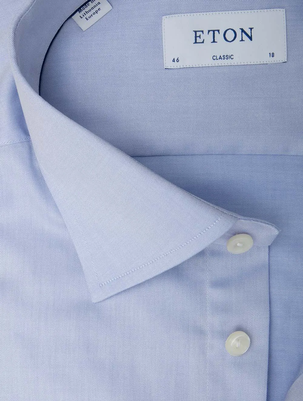 Classic Plain Shirt Blue