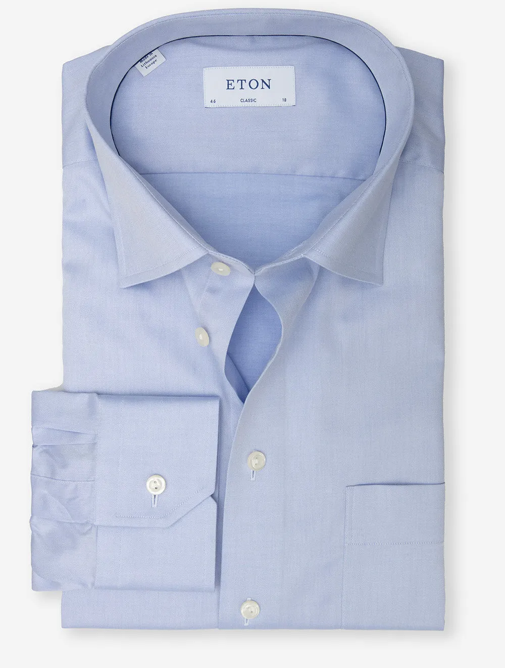 Classic Plain Shirt Blue