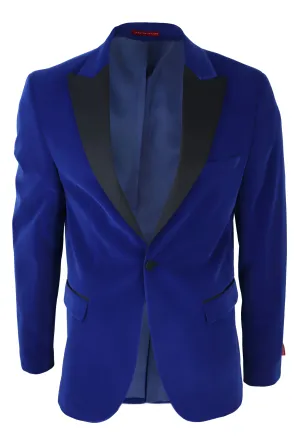Classic Velvet Tuxedo Blazer Wedding Prom
