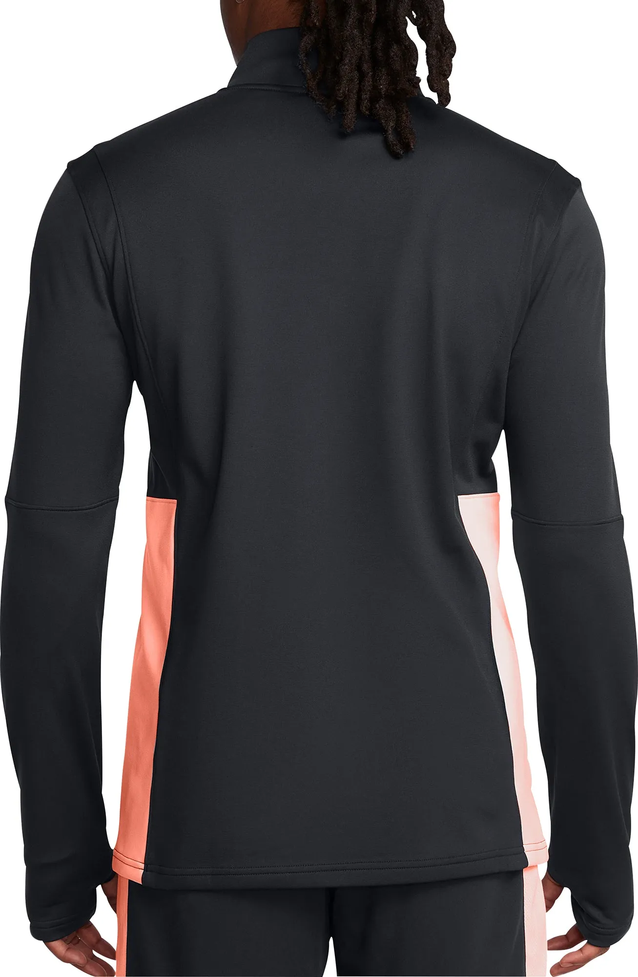 Clothing Under Armour  Men Under Armour Challenger Half Zip Long Sleeve Mens Running Top - Black