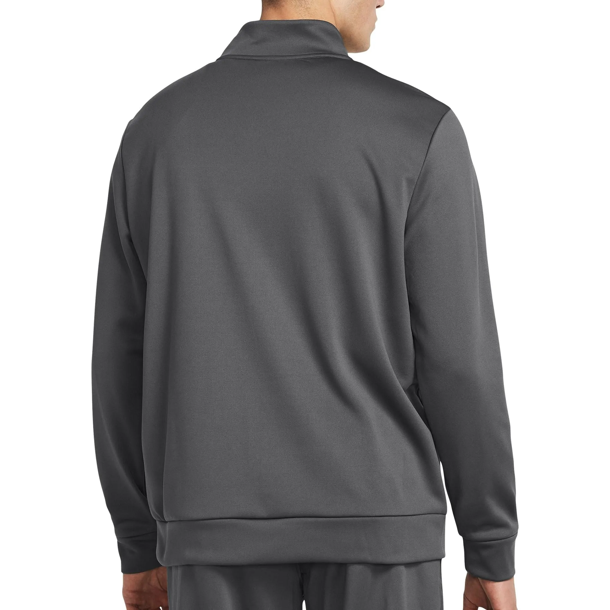 Clothing Under Armour  Men Under Armour Fleece Half Zip Long Sleeve Mens Training Top - Grey