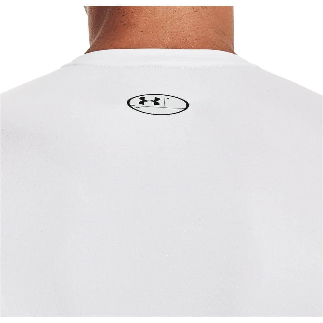 Clothing Under Armour  Men Under Armour HeatGear Armour Long Sleeve Mens Compression Top - White