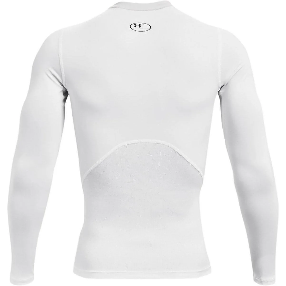 Clothing Under Armour  Men Under Armour HeatGear Armour Long Sleeve Mens Compression Top - White