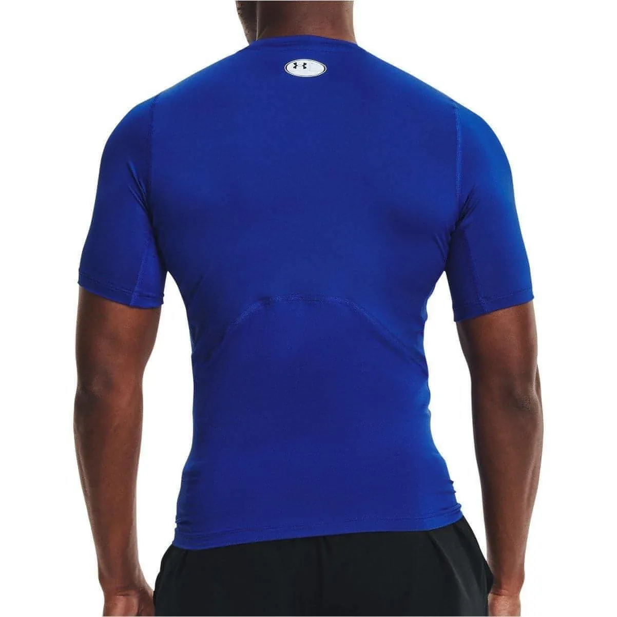 Clothing Under Armour  Men Under Armour HeatGear Armour Short Sleeve Mens Compression Top - Blue