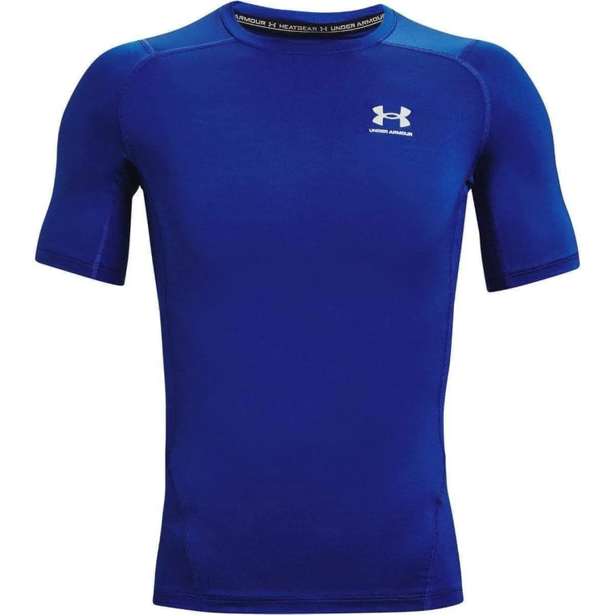 Clothing Under Armour  Men Under Armour HeatGear Armour Short Sleeve Mens Compression Top - Blue