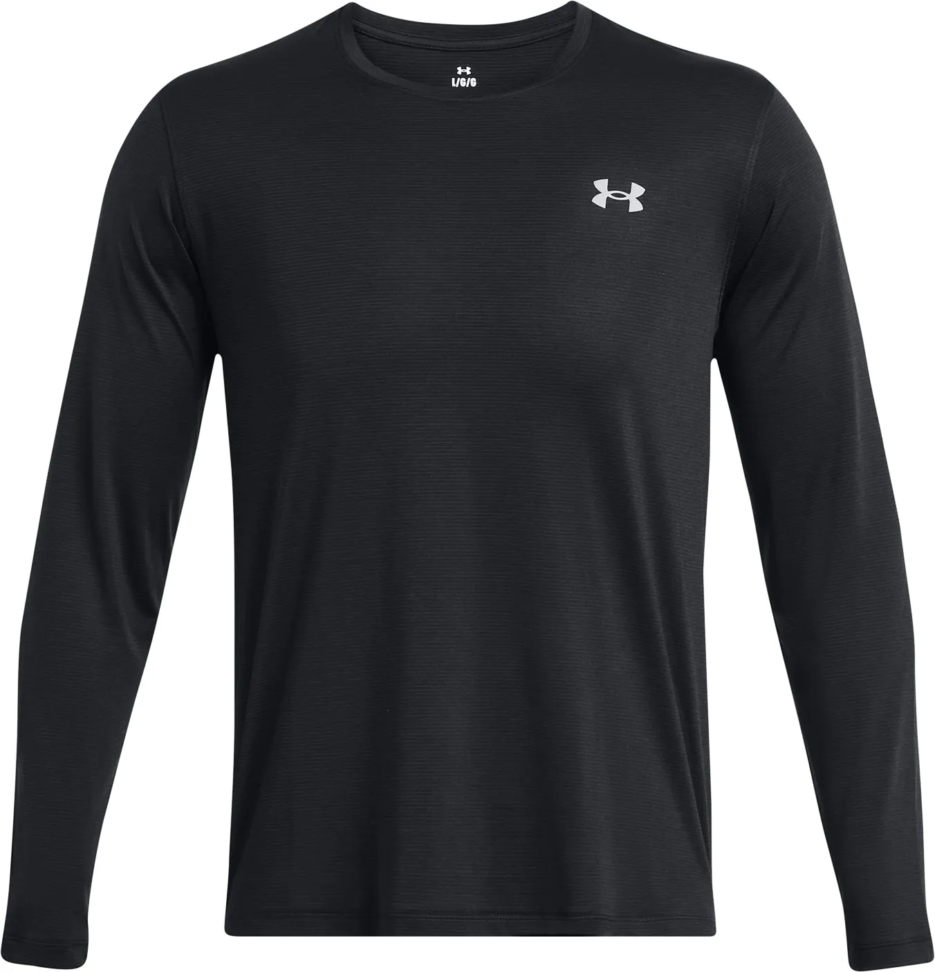 Clothing Under Armour  Men Under Armour Launch Long Sleeve Mens Running Top - Black