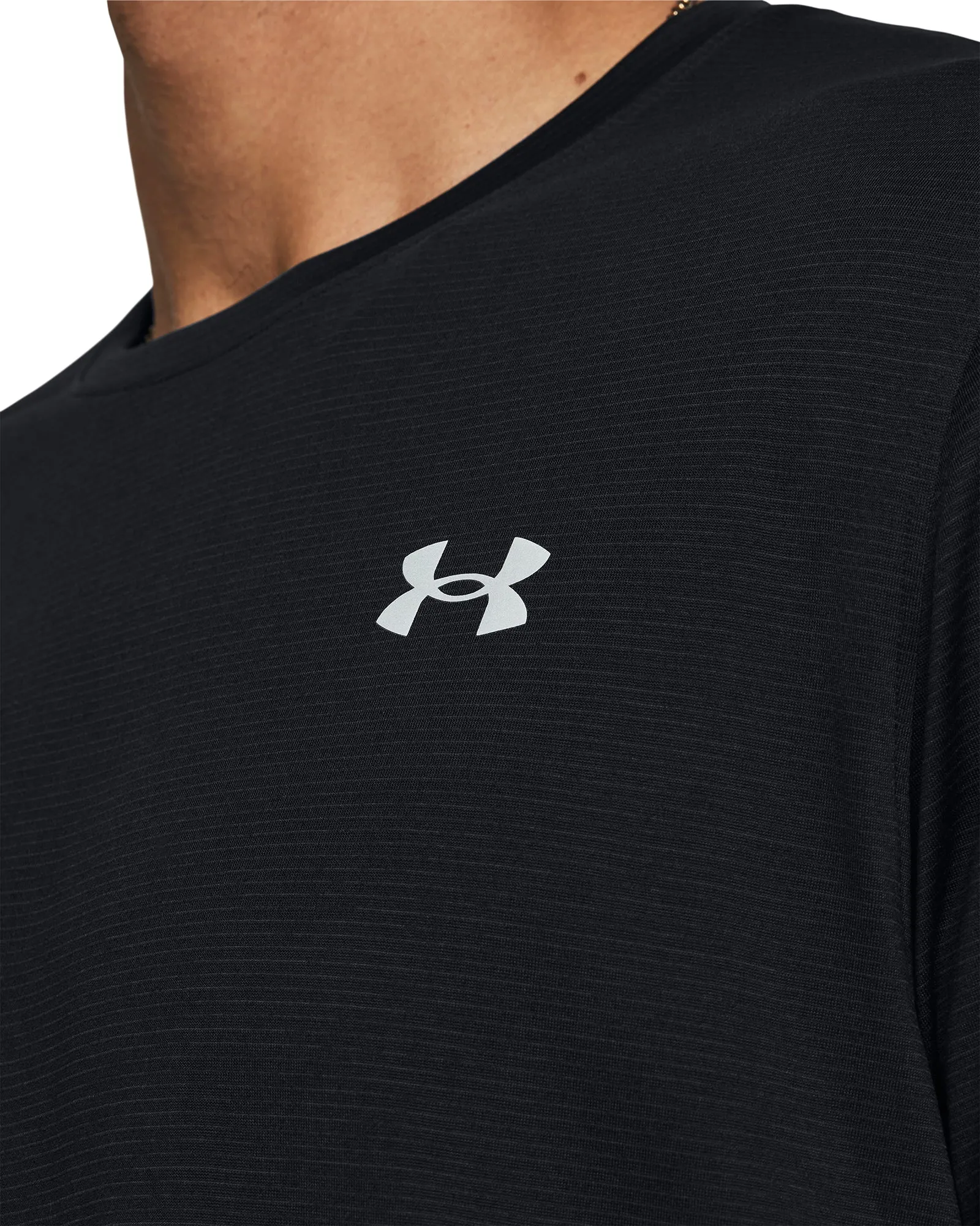 Clothing Under Armour  Men Under Armour Launch Long Sleeve Mens Running Top - Black