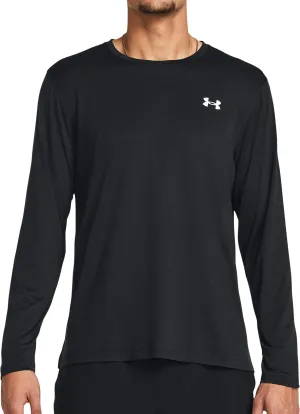Clothing Under Armour  Men Under Armour Launch Long Sleeve Mens Running Top - Black