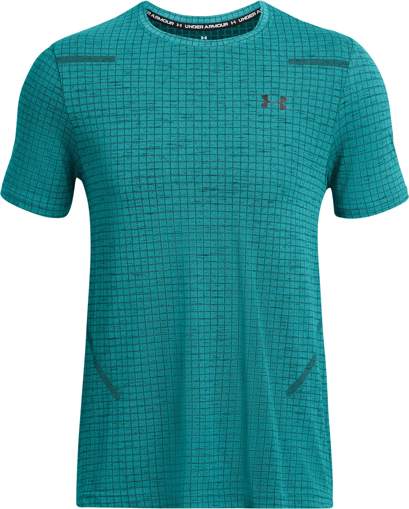 Clothing Under Armour  Men Under Armour Seamless Grid Short Sleeve Mens Training Top - Green