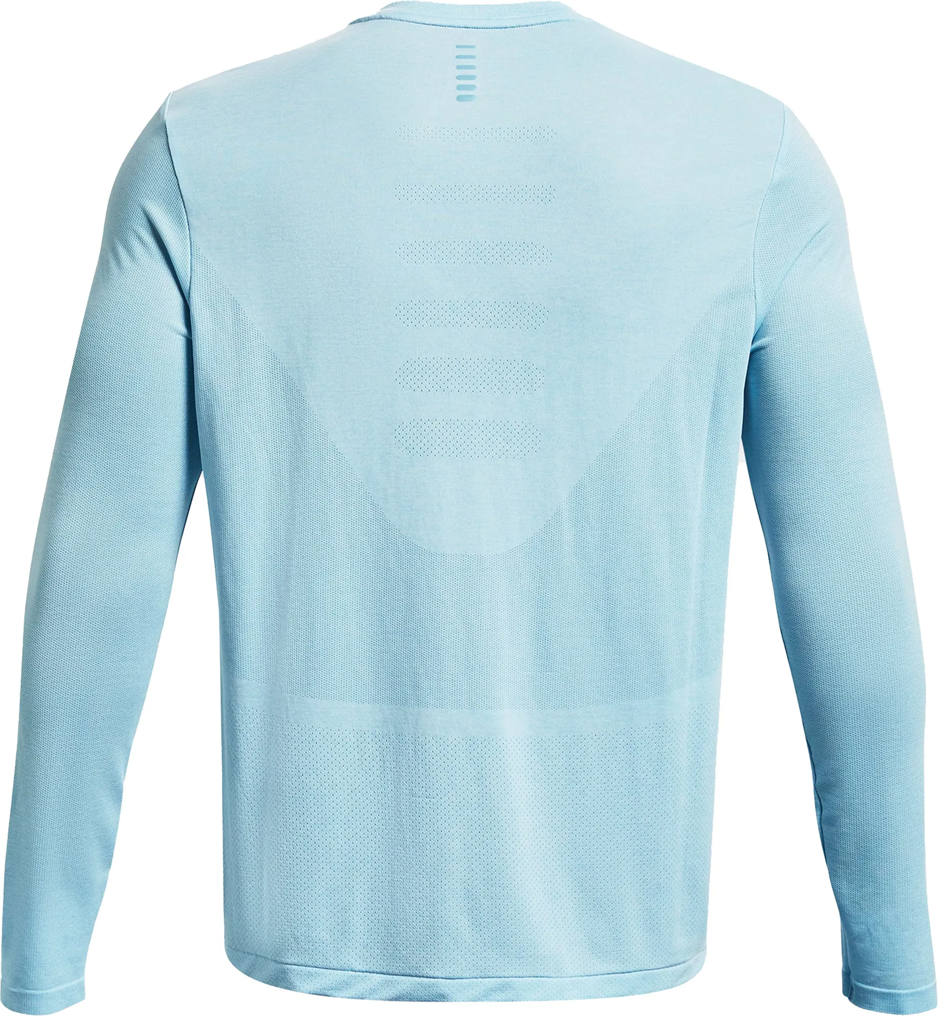 Clothing Under Armour  Men Under Armour Seamless Stride Long Sleeve Mens Running Top - Blue