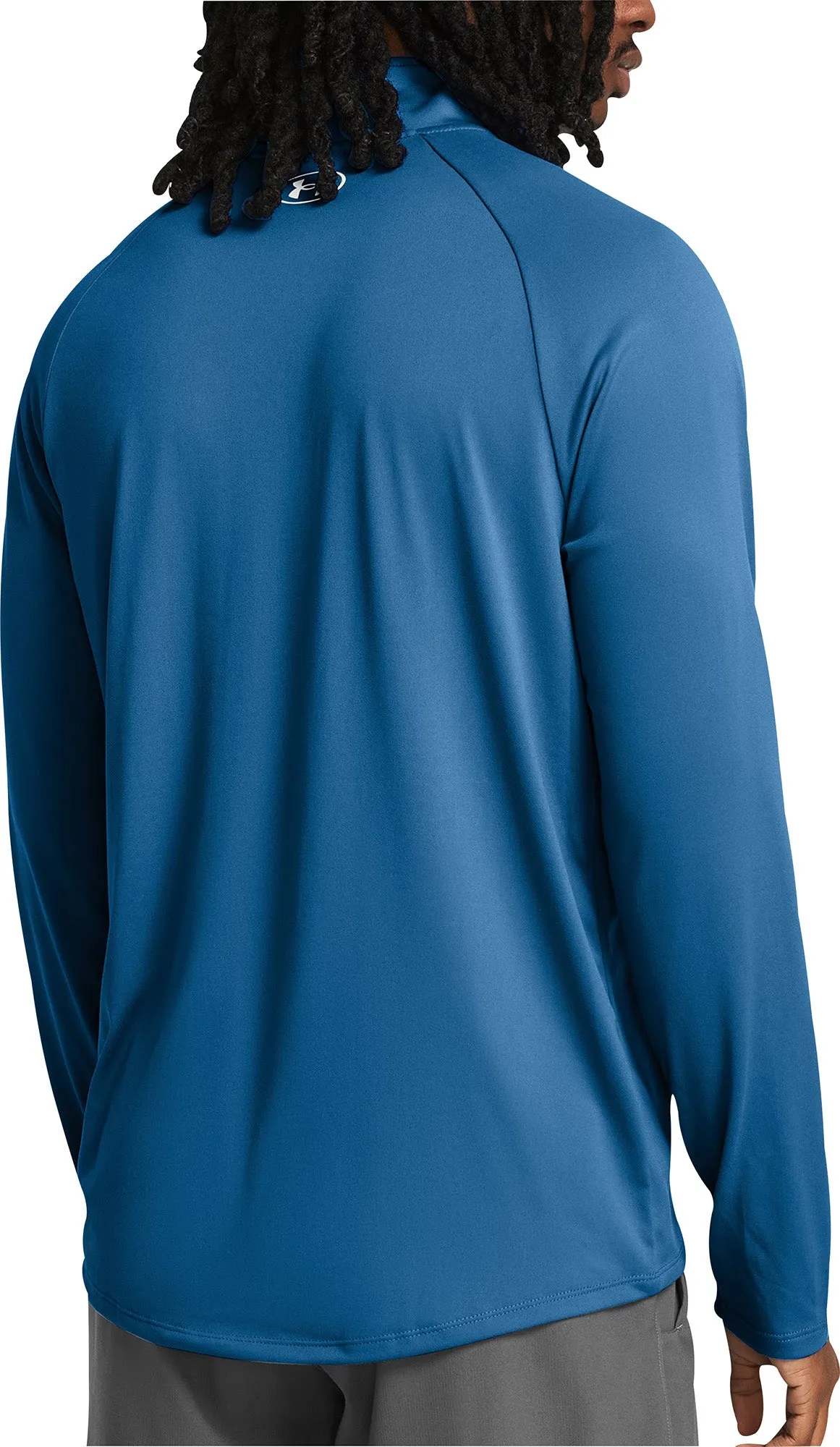 Clothing Under Armour  Men Under Armour Tech Half Zip Long Sleeve Mens Training Top - Blue