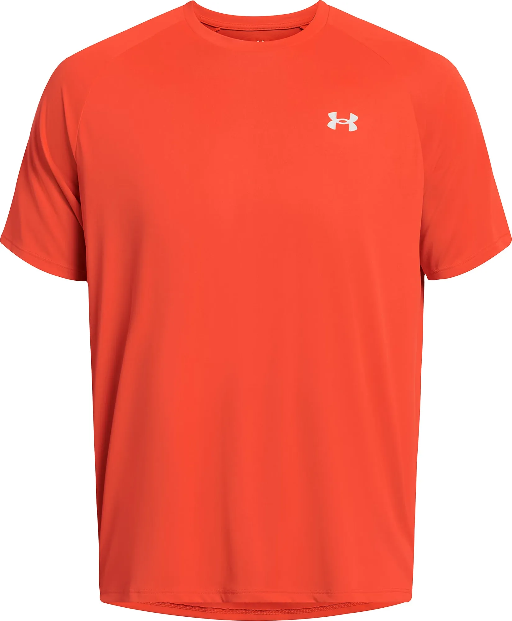 Clothing Under Armour  Men Under Armour Tech Reflective Short Sleeve Mens Running Top - Orange