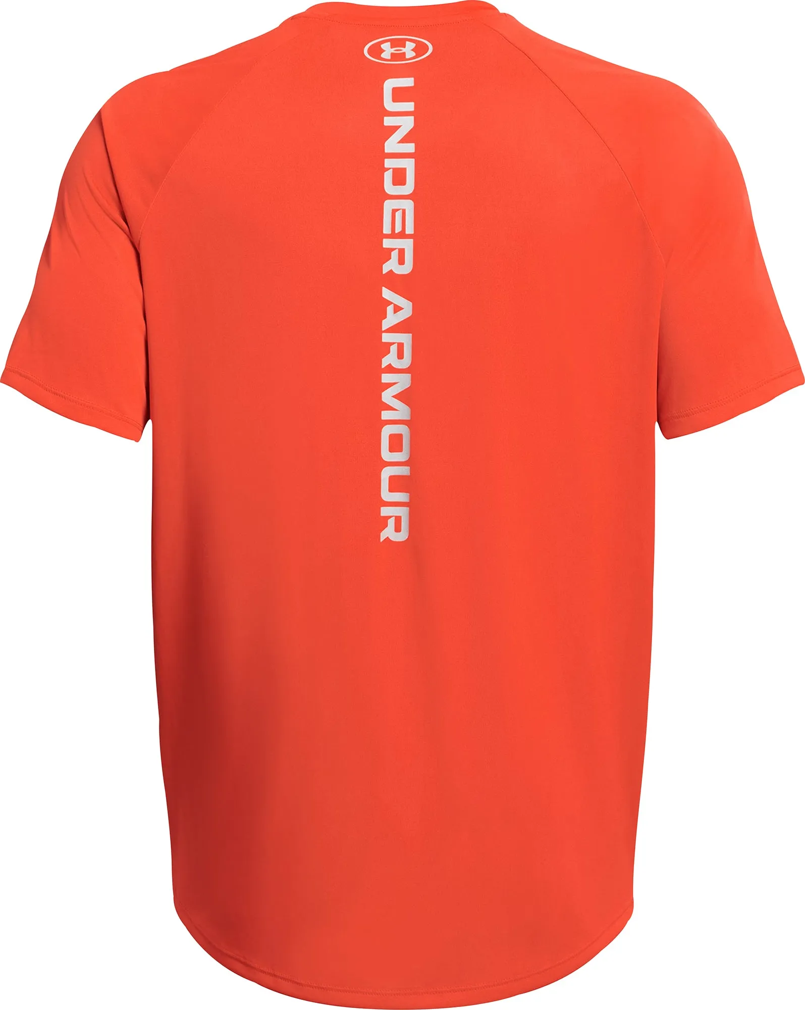 Clothing Under Armour  Men Under Armour Tech Reflective Short Sleeve Mens Running Top - Orange