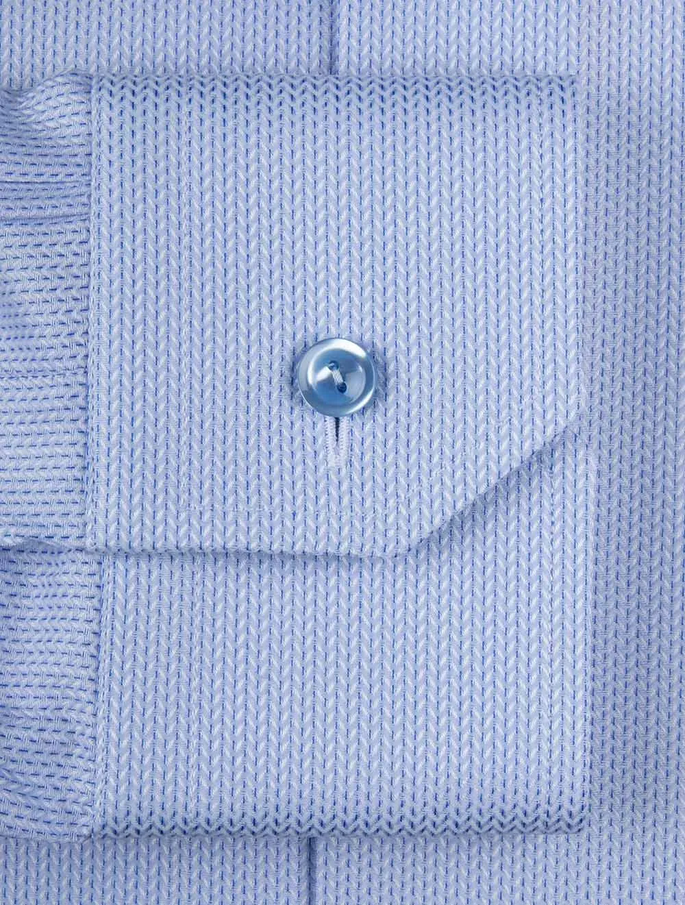 Con Semi Solid Signature Twill Shirt Blue