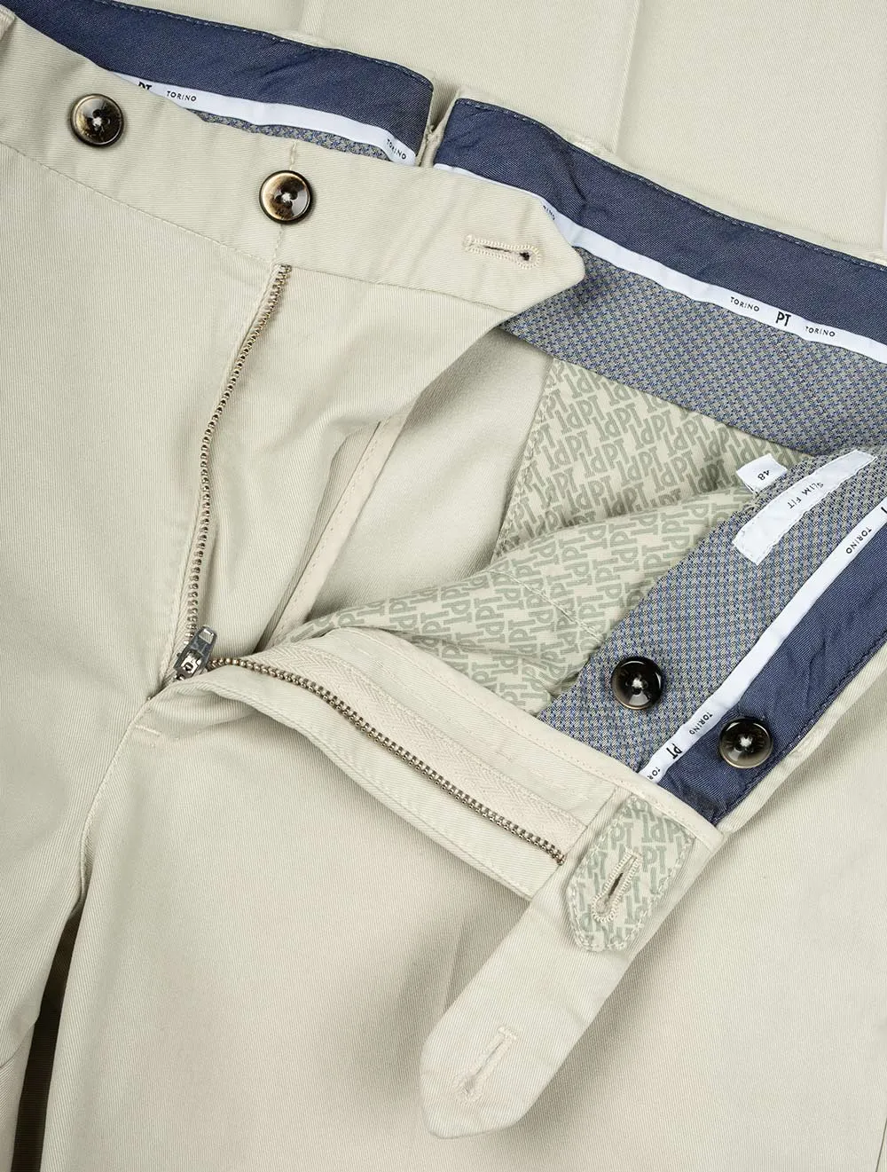 Cotton Chino Beige