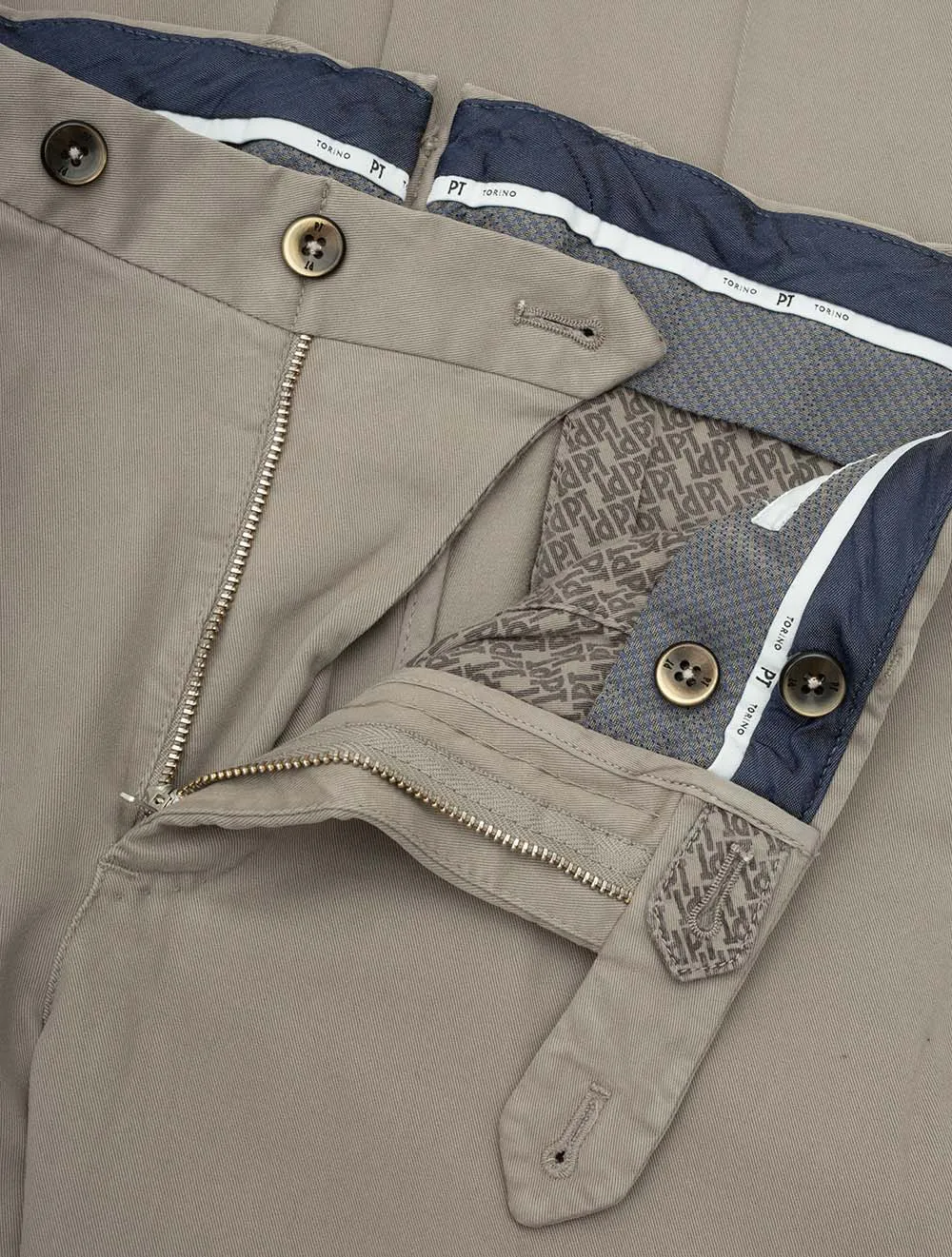 Cotton Chino Grey
