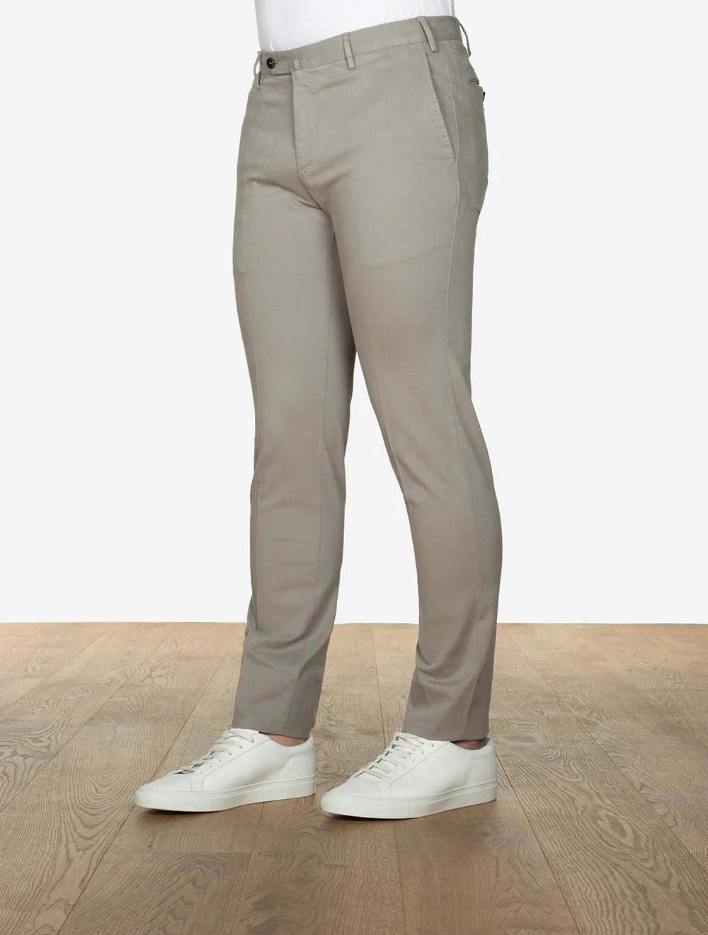 Cotton Chino Grey