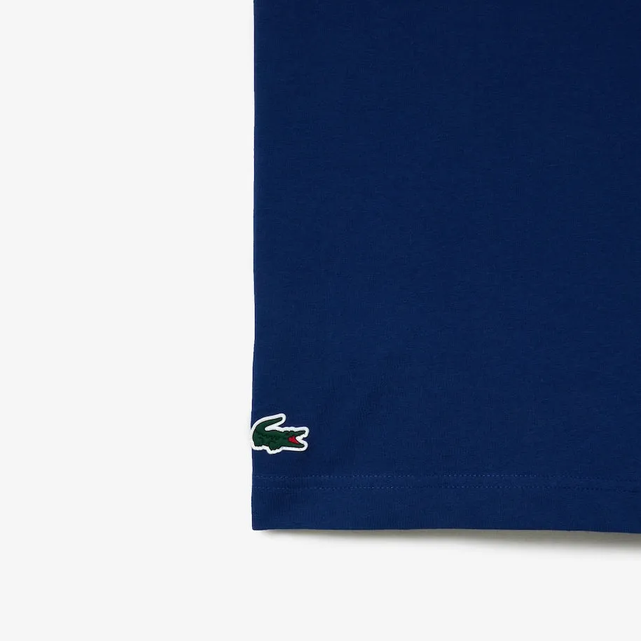 Cotton Jersey Sport T-shirt Navy Blue Patagonia Clothing
