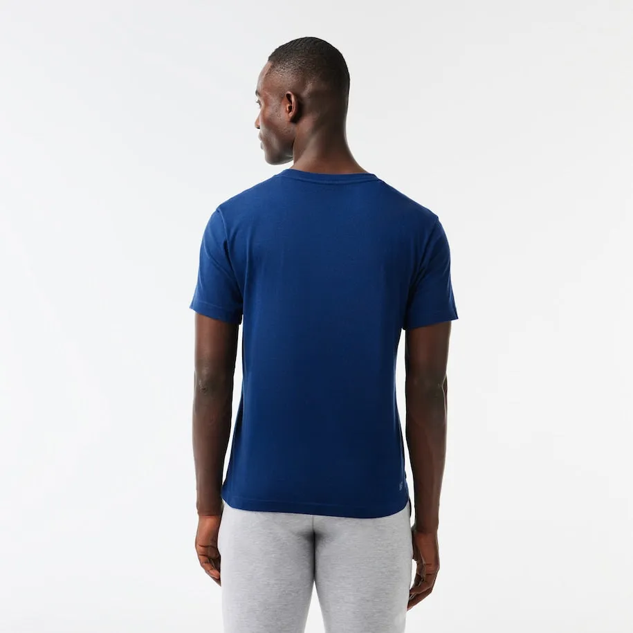 Cotton Jersey Sport T-shirt Navy Blue Patagonia Clothing