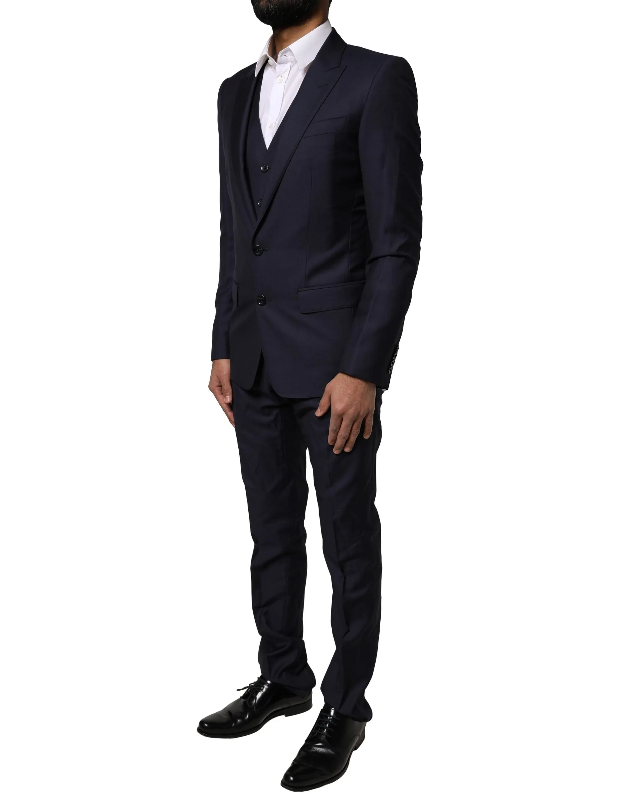 Dolce & Gabbana MARTINI Wool 3 Piece Formal Men Men's Suit