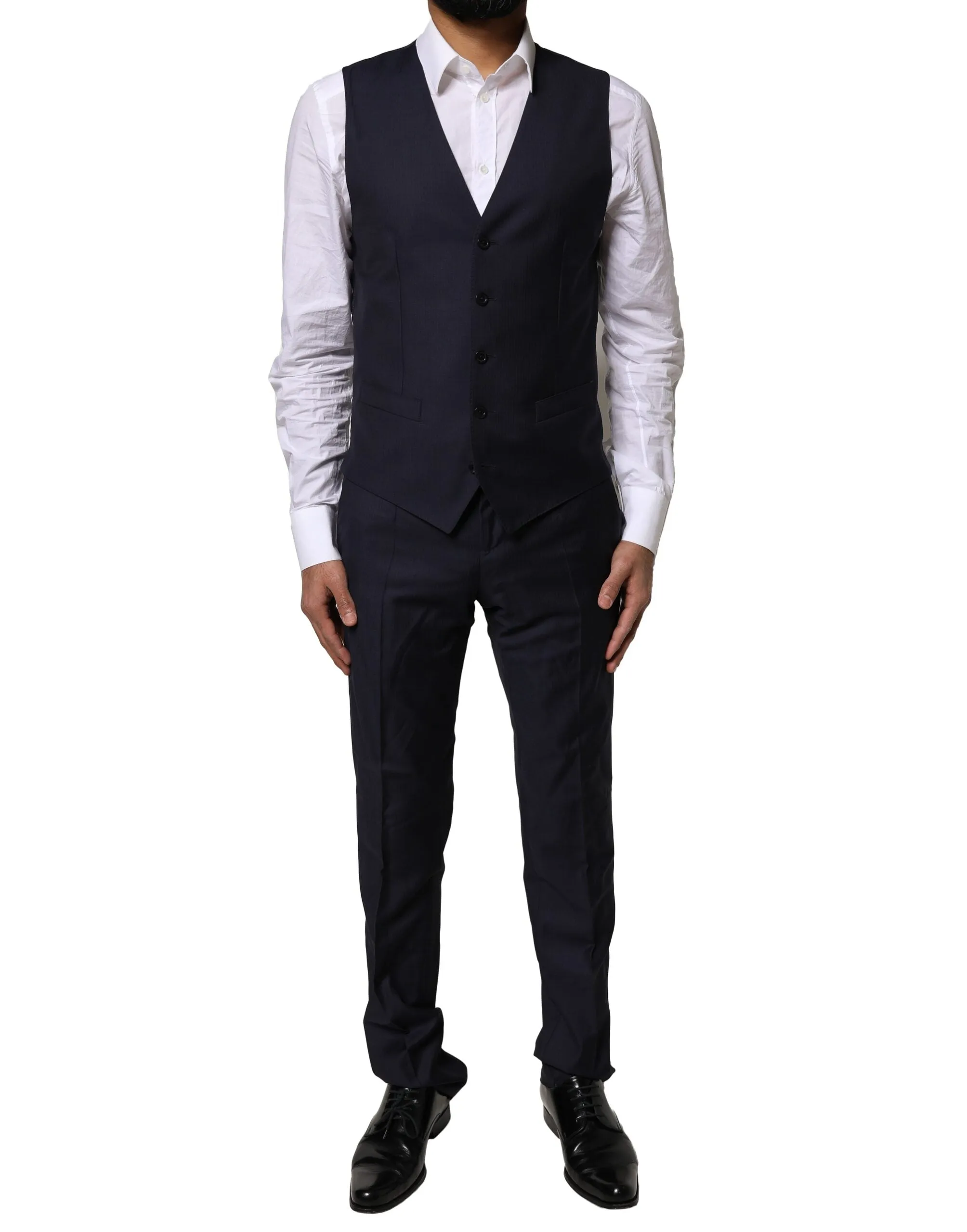 Dolce & Gabbana MARTINI Wool 3 Piece Formal Men Men's Suit