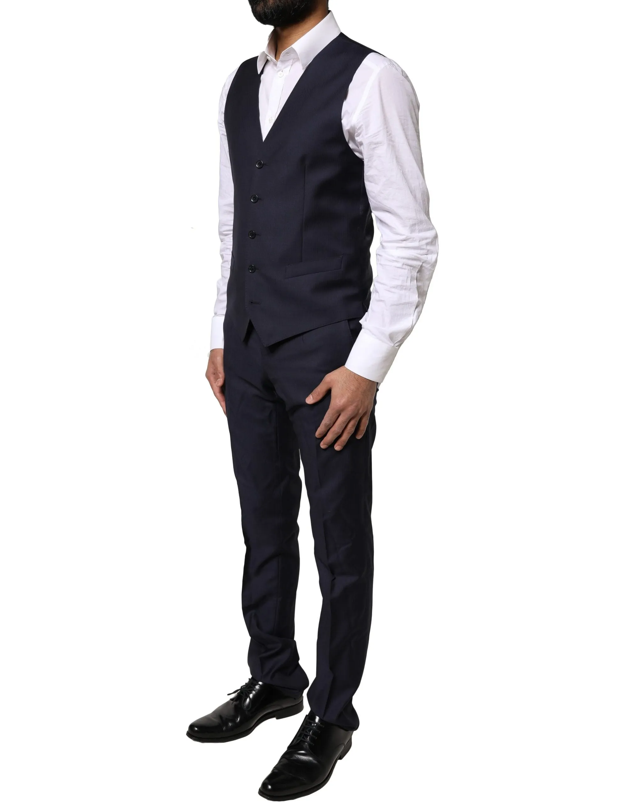 Dolce & Gabbana MARTINI Wool 3 Piece Formal Men Men's Suit