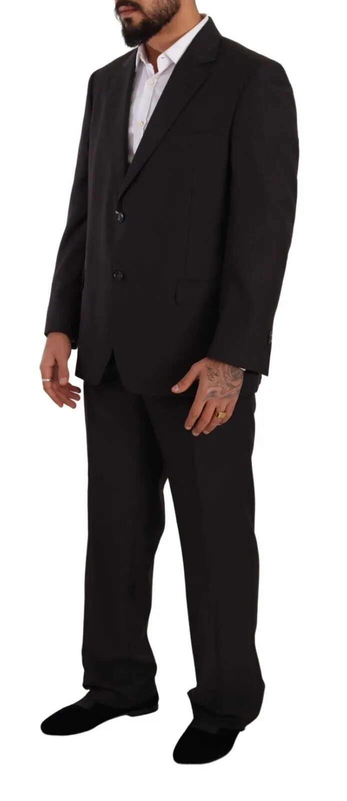 Domenico Tagliente  Polyester Single Breasted Formal Men's Suit