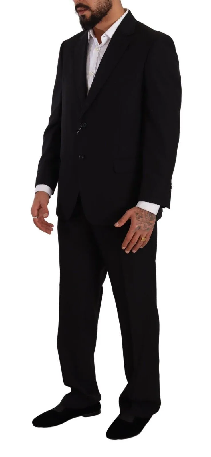 Domenico Tagliente  Polyester Single Breasted Formal Men's Suit