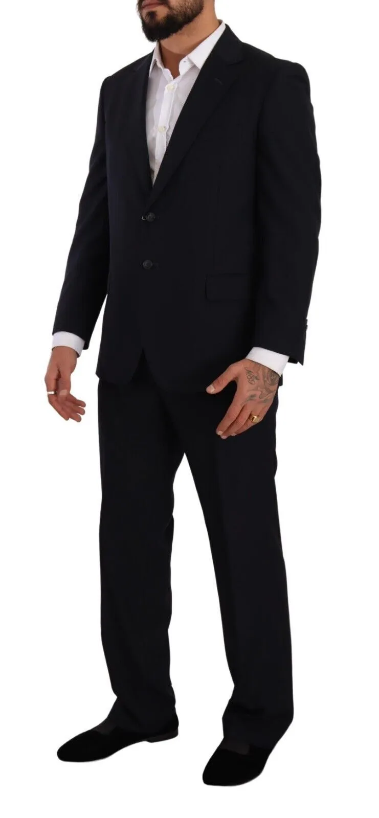 Domenico Tagliente  Polyester Single Breasted Formal Men's Suit