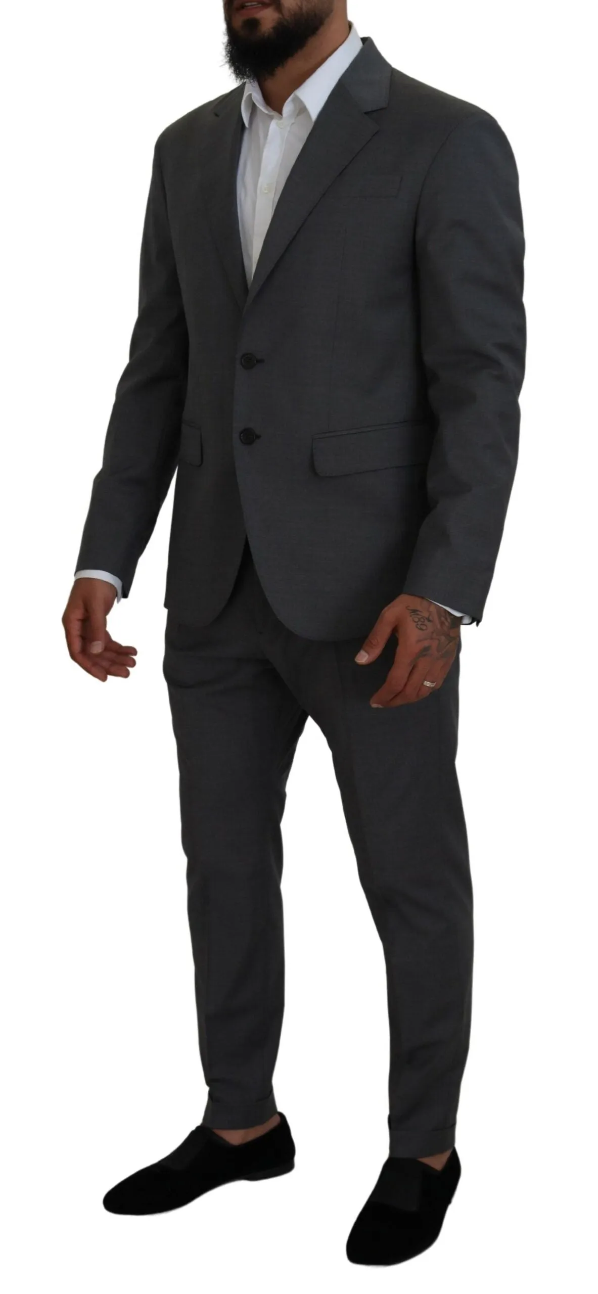 Dsqua2  Wool Single Breasted 2 Piece CIPRO Men's Suit
