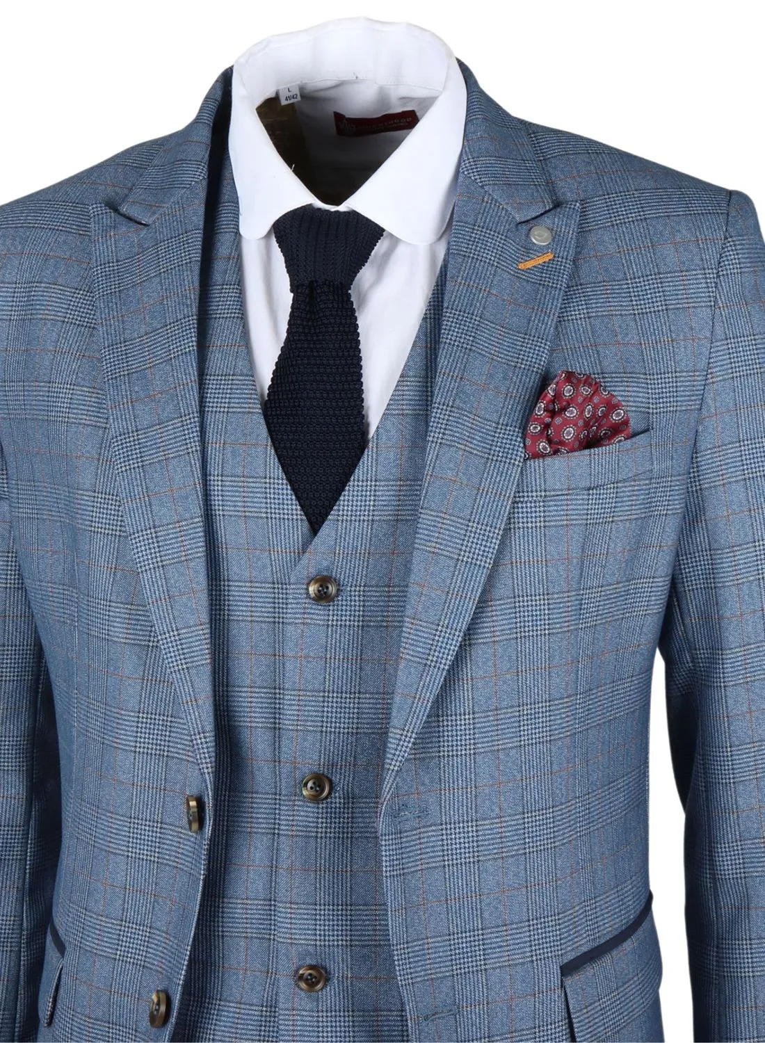 Earl - Checked Blazer Formal Office Wear