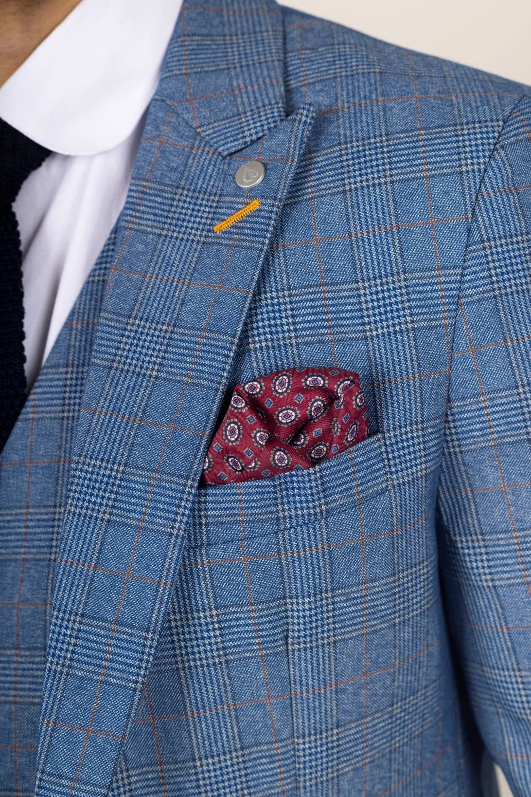 Earl - Checked Blazer Formal Office Wear