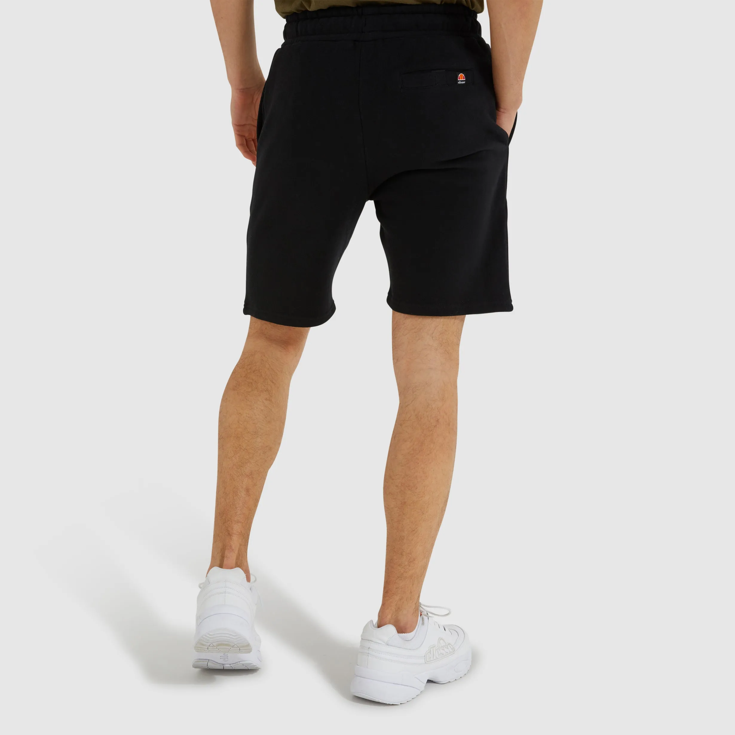 ELLESSE MEN'S BOSSINI BLACK SHORTS