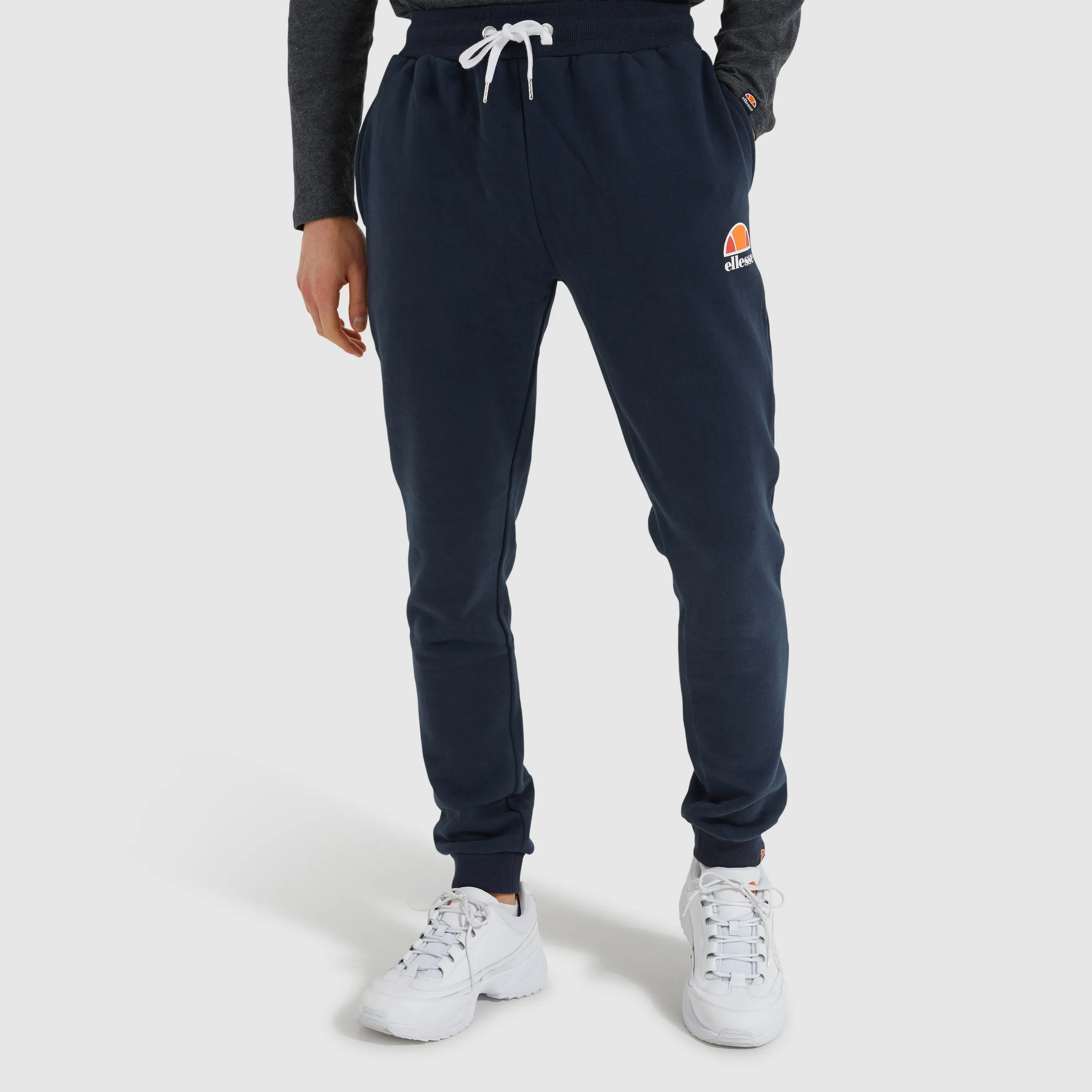 ELLESSE MEN'S OVEST NAVY TRACKPANTS