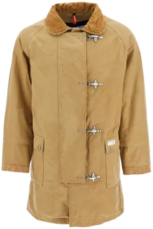 Fay Archive Men's Padded Canvas Jacket Coat