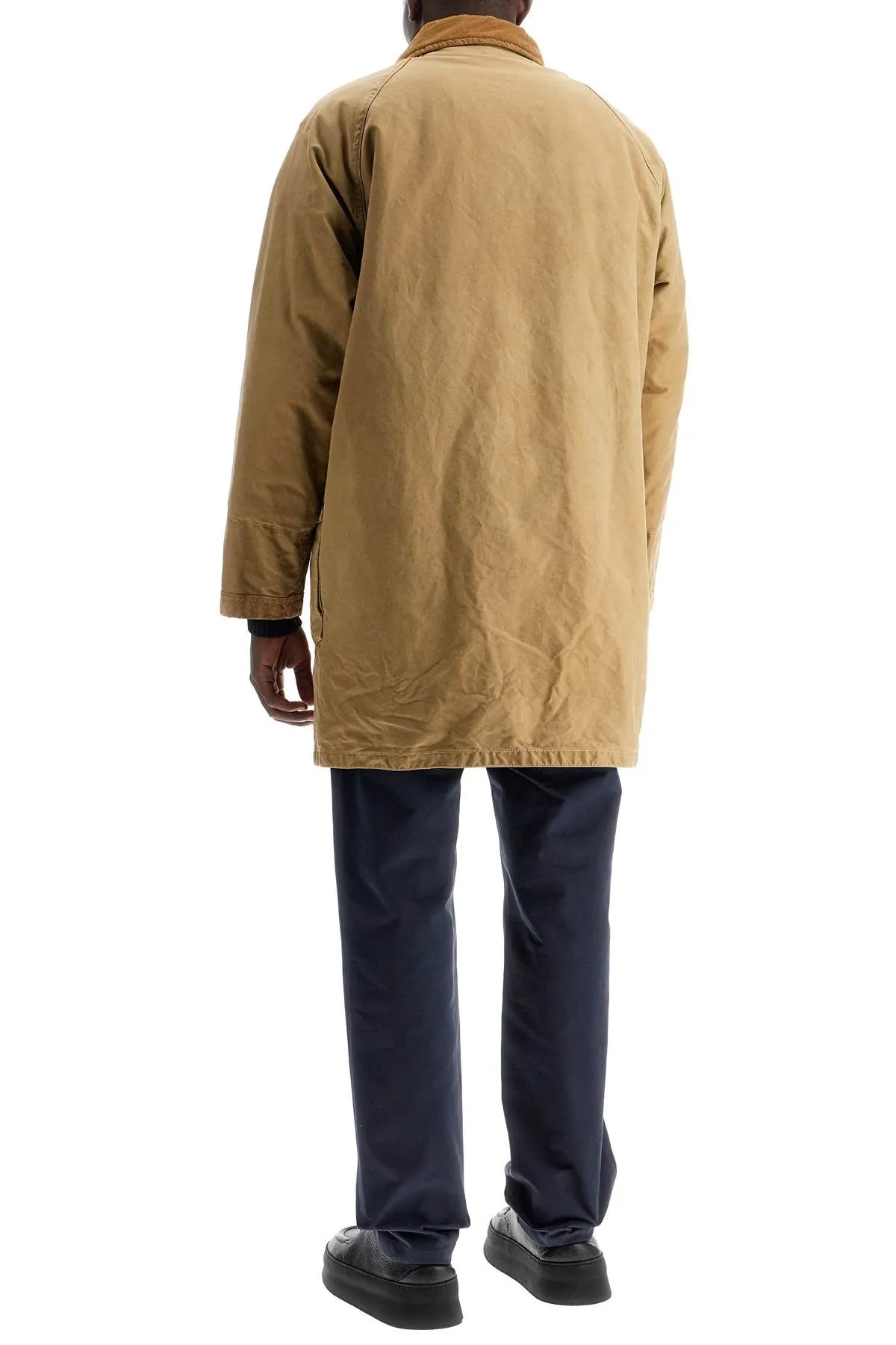 Fay Archive Men's Padded Canvas Jacket Coat