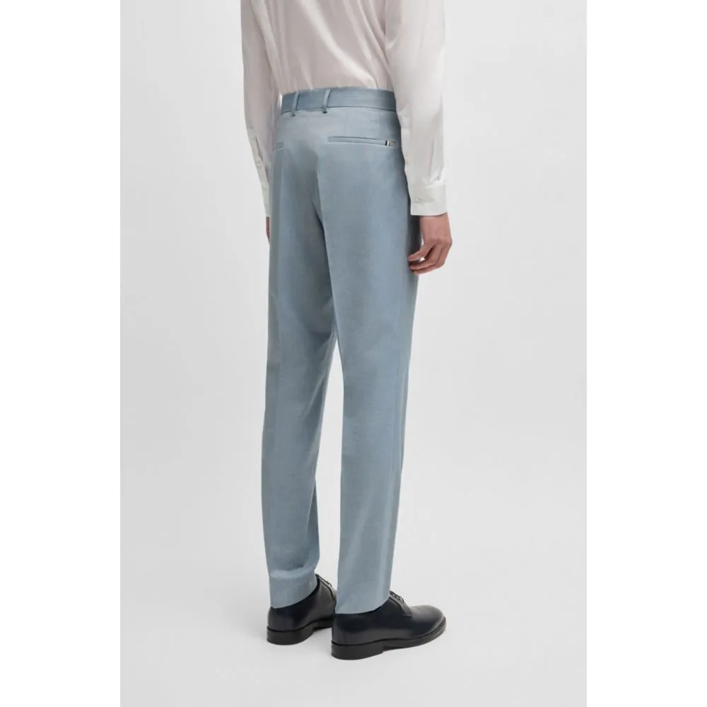 Formal trousers in stretch chiffon