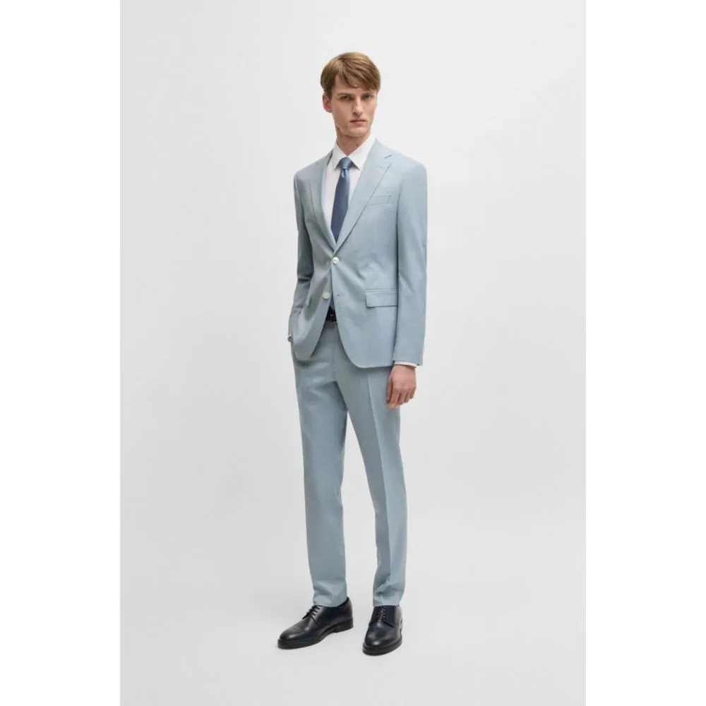 Formal trousers in stretch chiffon