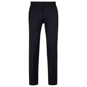 Formal trousers in virgin-wool serge
