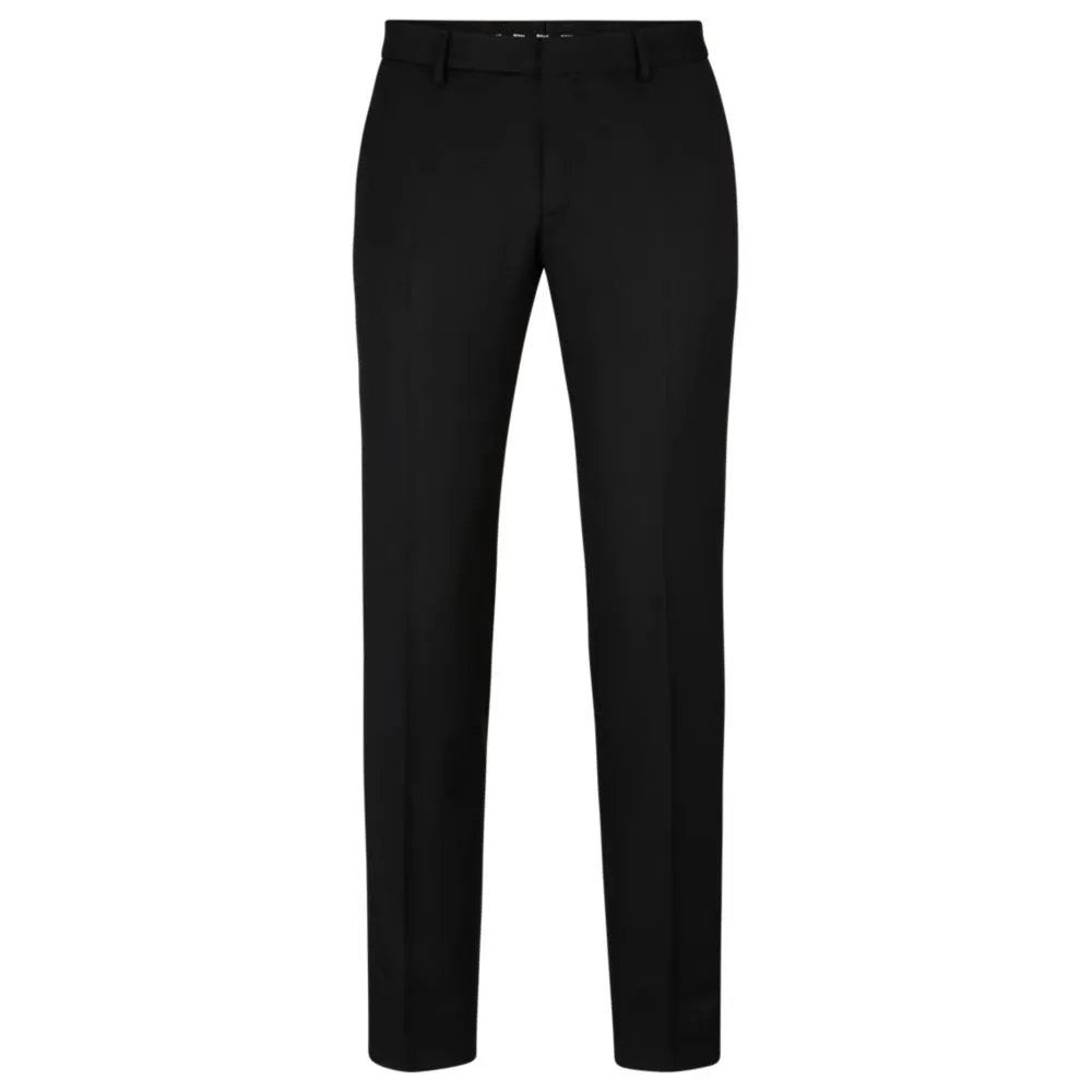 Formal trousers in virgin-wool serge