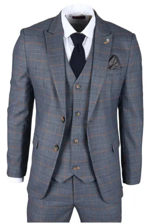 Gisborne - 3 Piece Checked Suit