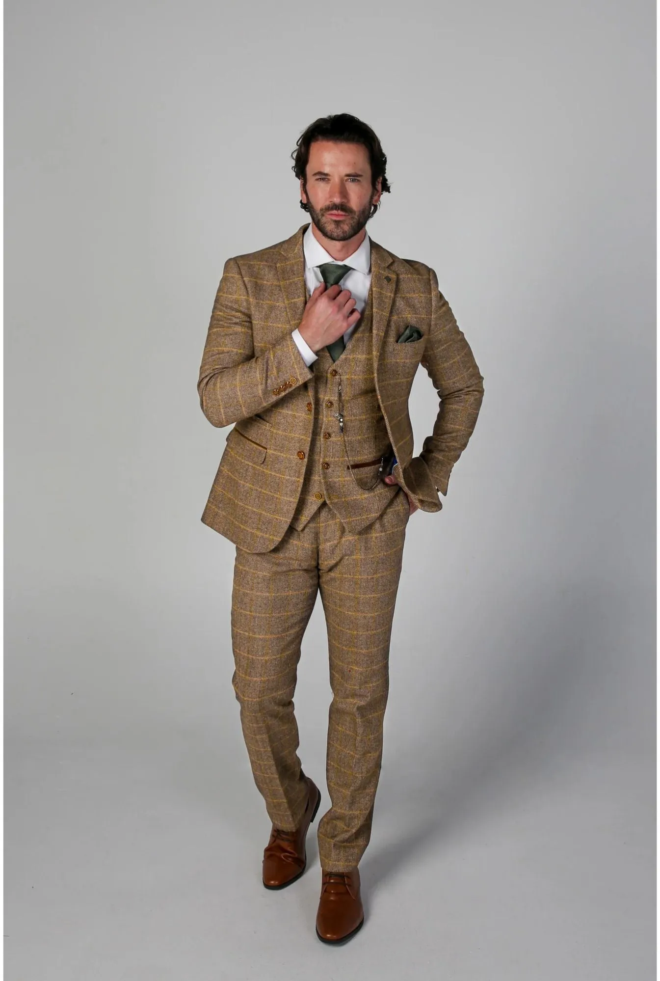 Harris 3 Piece Tweed Suit