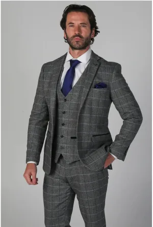 Harris 3 Piece Tweed Suit