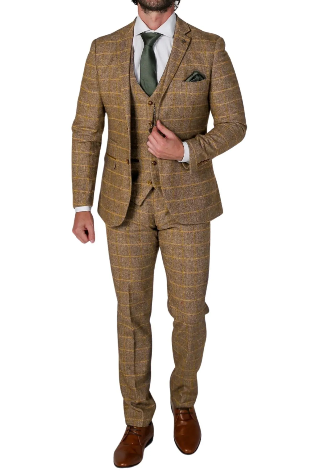 Harris 3 Piece Tweed Suit