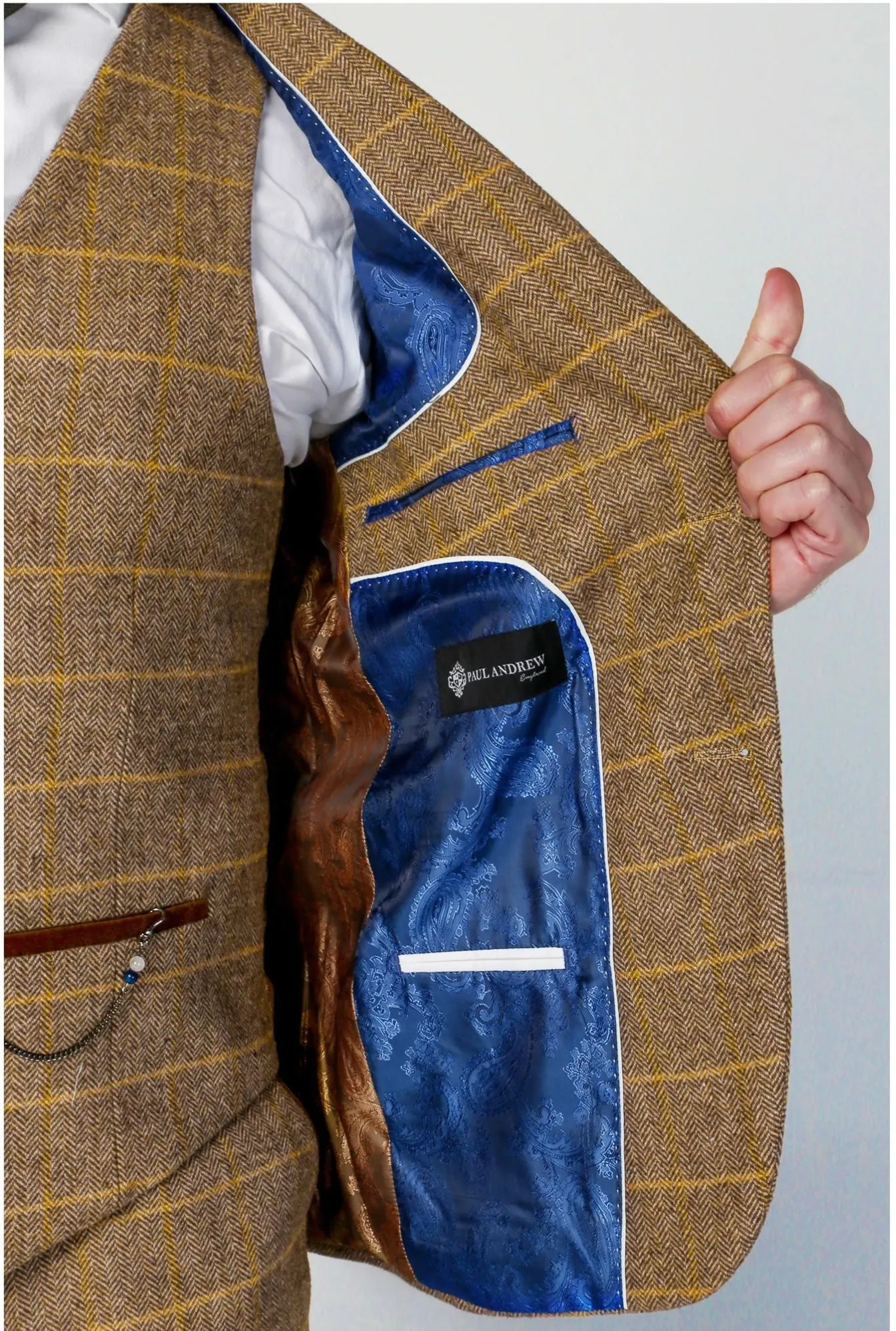 Harris 3 Piece Tweed Suit
